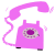 Telephone rose